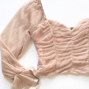 ❤️... Fashion Nova Ronantic Lace Top
